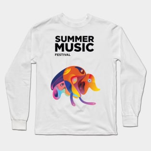 Summer Music Festival Long Sleeve T-Shirt